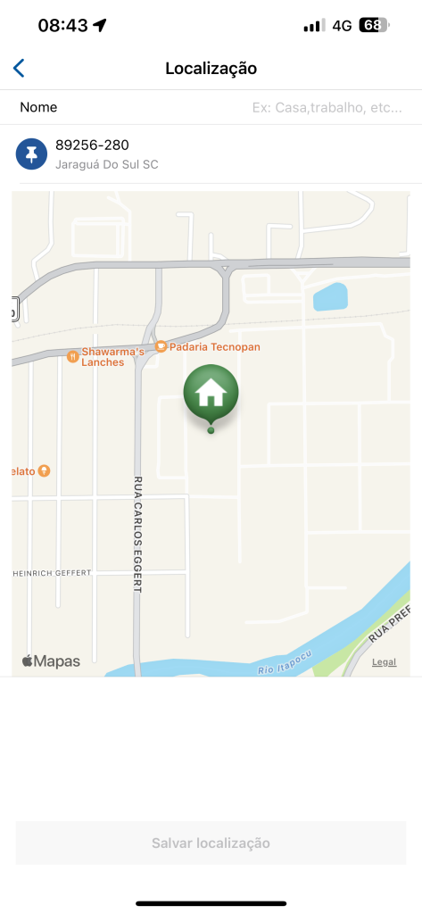 Configuração do app WEMOB de estações de recarga para veículos eleétricos.