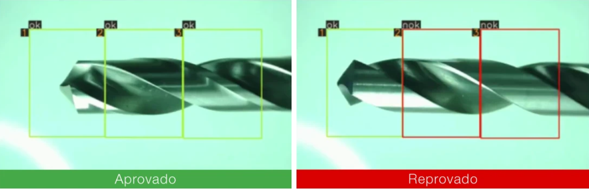 Usando a Visão Computacional para detecção de irregularidades em brocas