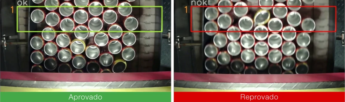 Detecção de latas amassadas: Como o Sistema de Visão da WEG pode melhorar a qualidade na indústria de bebidas