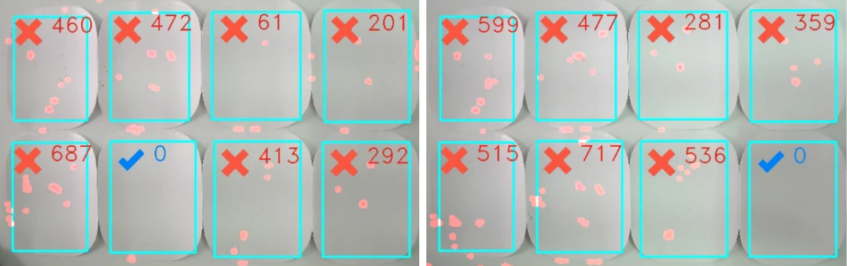 Sistema de Visão Computacional para inspeção de sujidades em bandejas