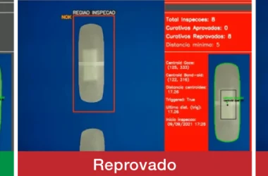 Como a Visão Computacional da WEG melhorou a inspeção de curativos adesivos
