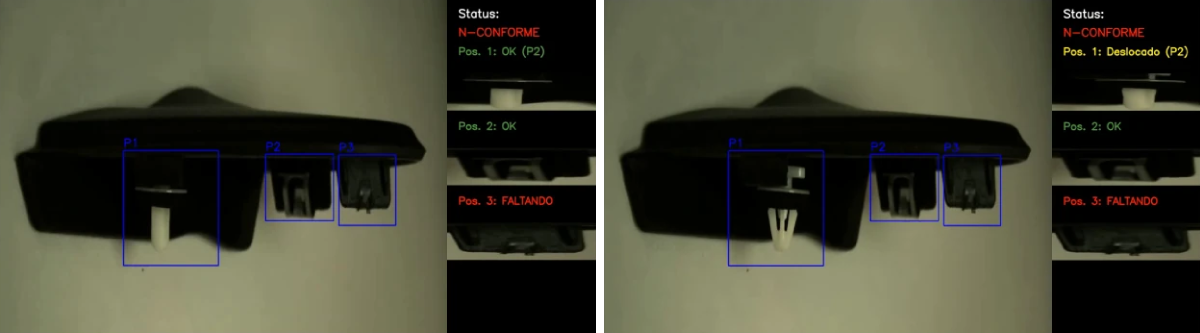 Como o Sistema de Visão Computacional da WEG aumentou a qualidade e a eficiência da inspeção de montagem final de peças automotivas