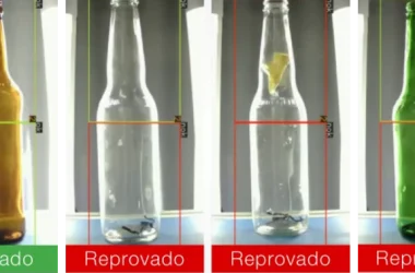 Usando Visão computacional para detectar objetos estranhos em garrafas de vidro