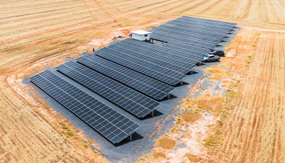 Maior sistema de bombeamento solar do Brasil.