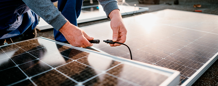 Placa solar WEG Solar.