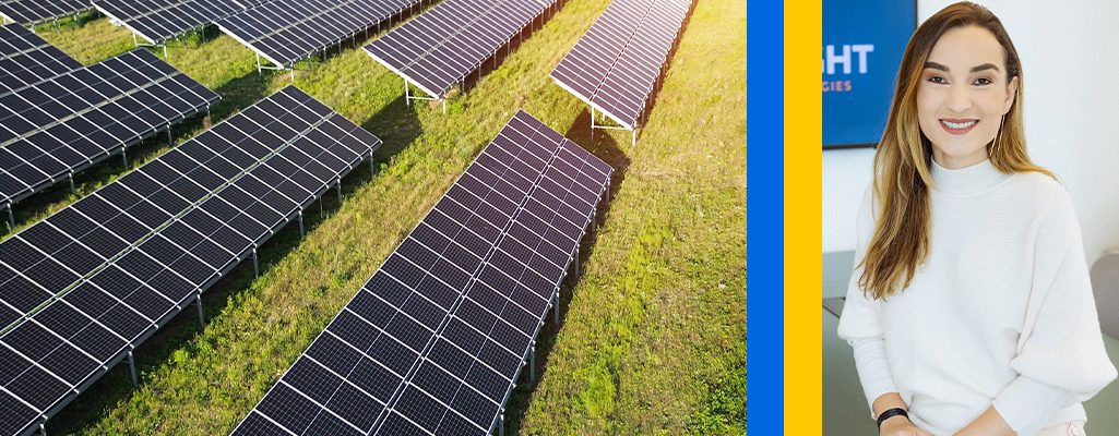 Painéis solares terrestres.