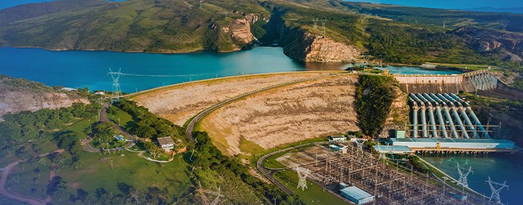 Usinas termelétricas.