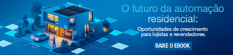 Banner para download e-book O Futuro da Automação Residencial
