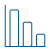 Ícone de gráfico de barras representando alta durabilidade (MCBF)